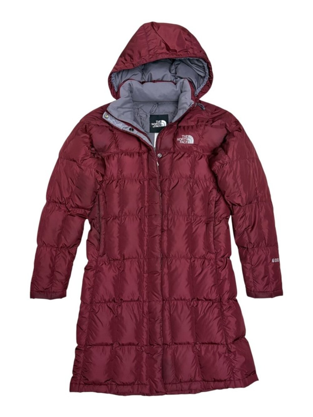 THE NORTH FACE 600 GOOSE DOWN FILL Parka Coat METROPOLIS Long Jacket Womens XS